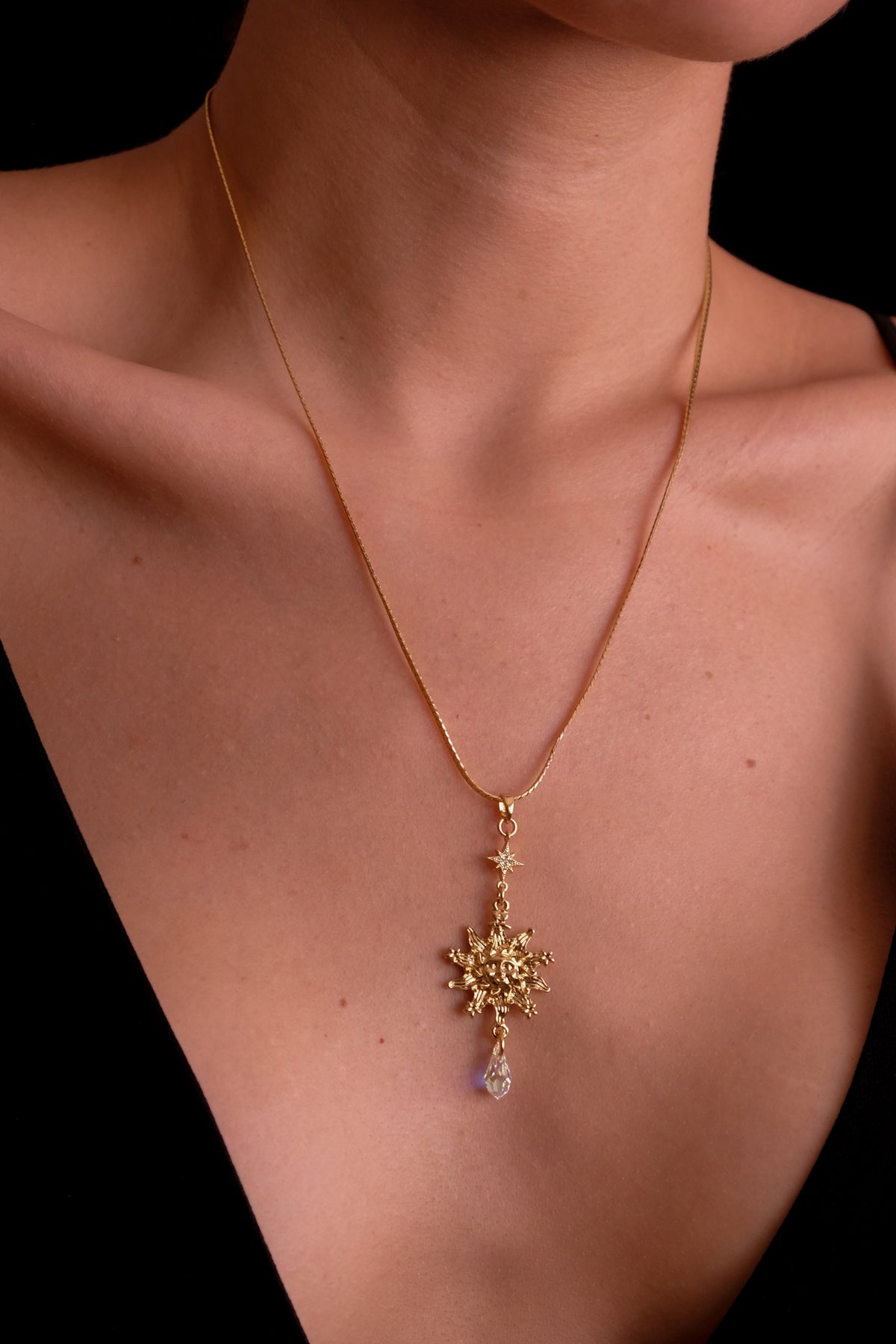 Sun • Star Necklace