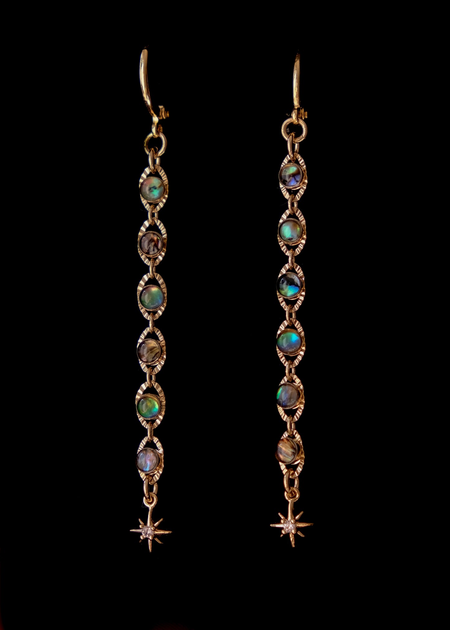 Baby acid earrings