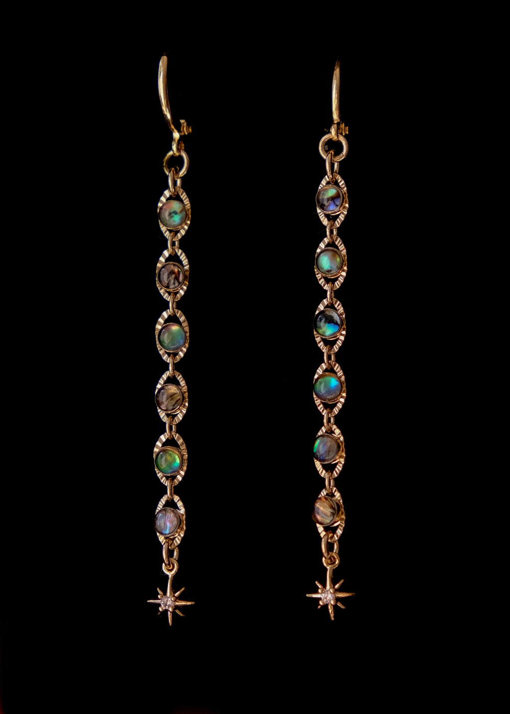 Baby acid earrings