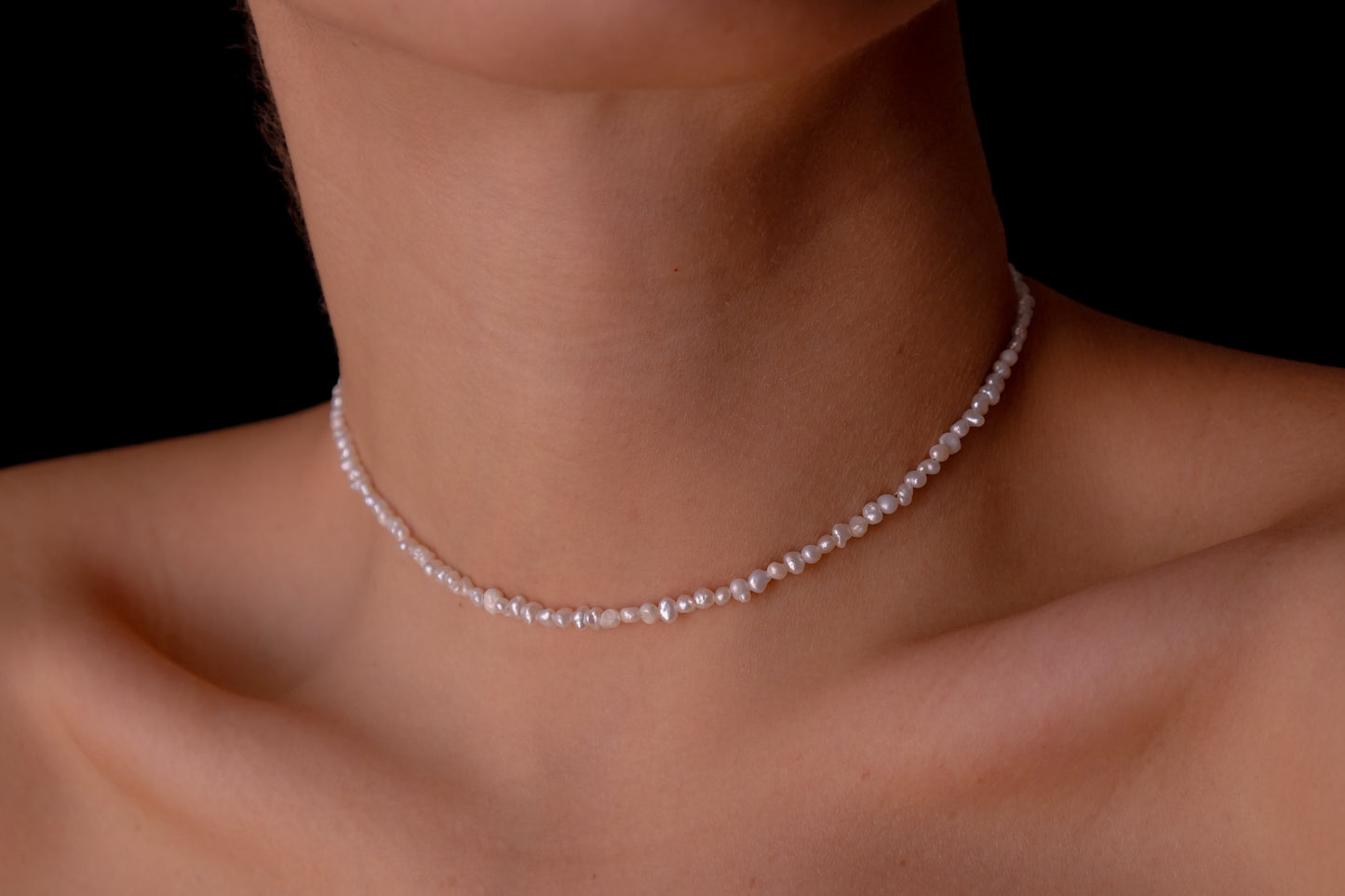Baby Nacre Pearl Choker