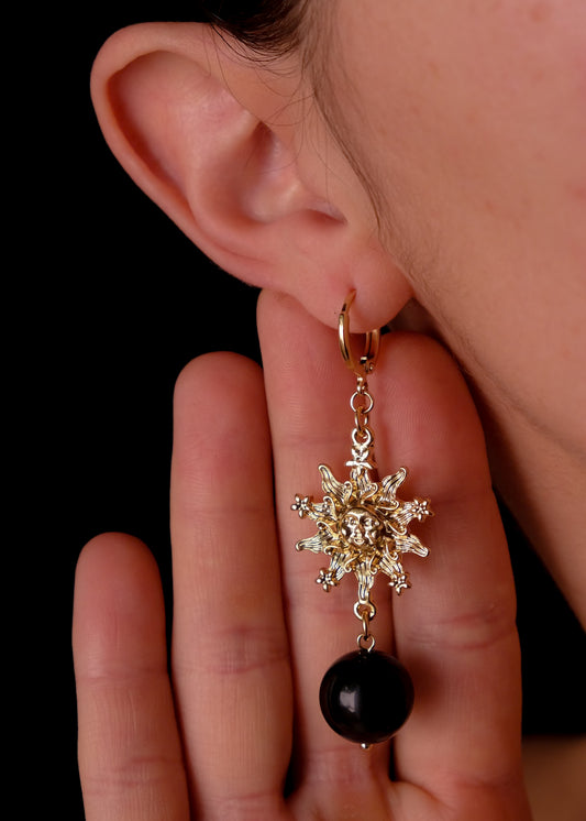 Sun • Void Earrings