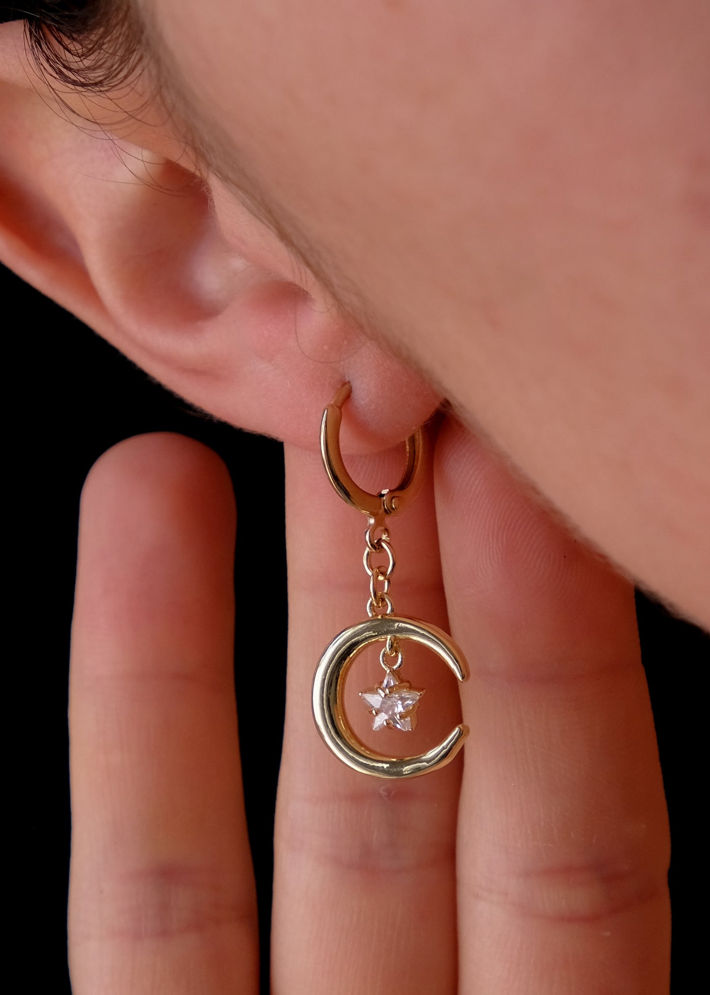 Solar Eclipse Earrings