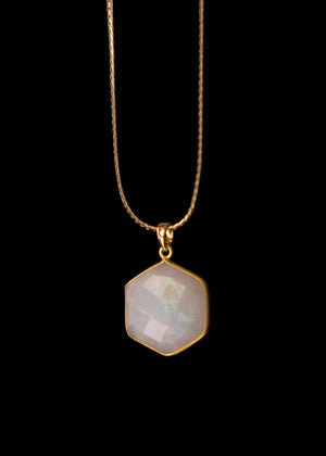 Moon stone hexagon