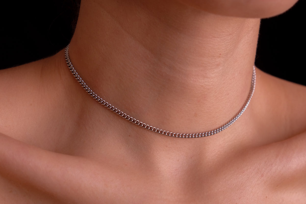 Silver Chain I Choker