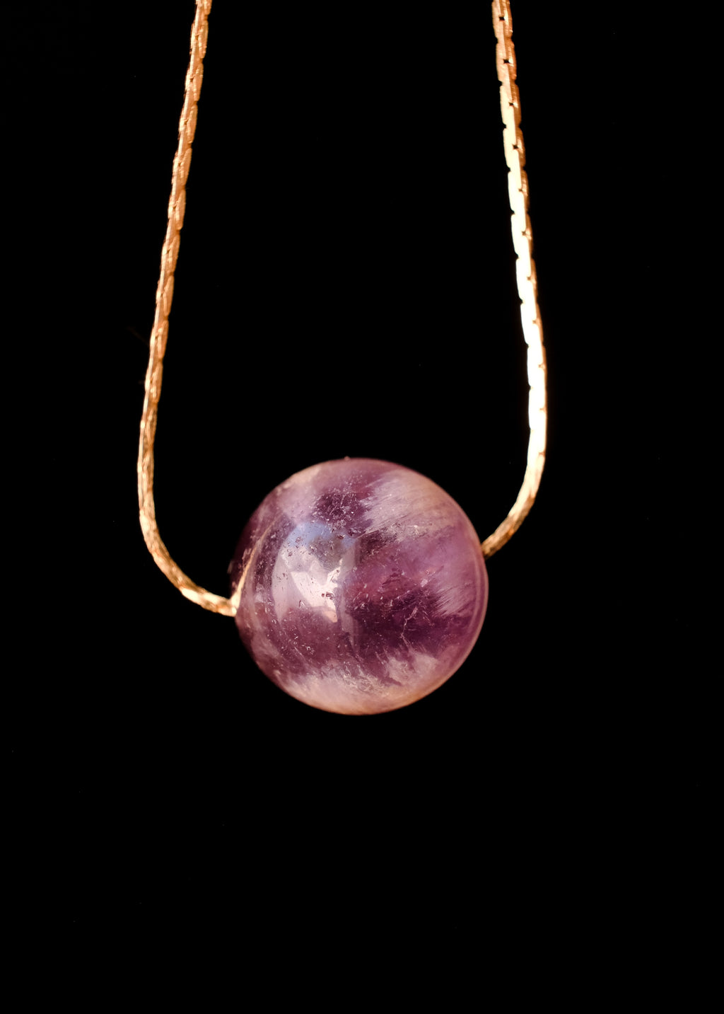Amatista Africana sphere choker