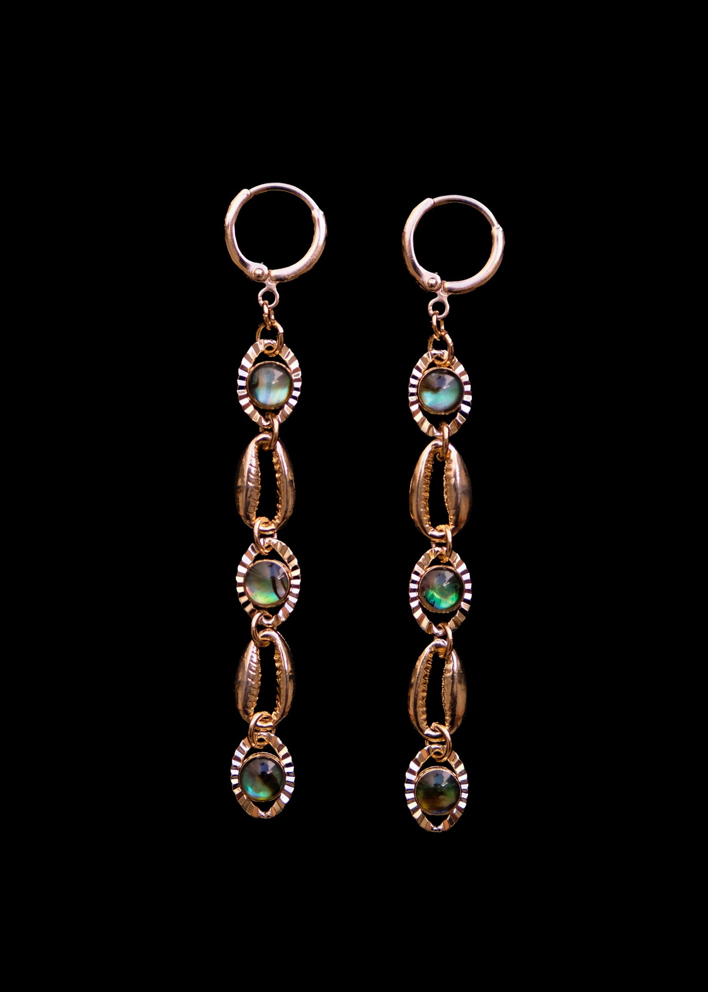 Acid Sea Earrings