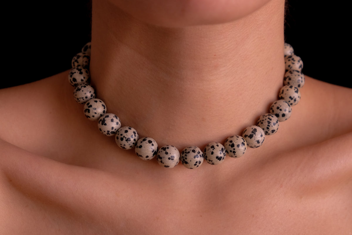 dálmata stone choker