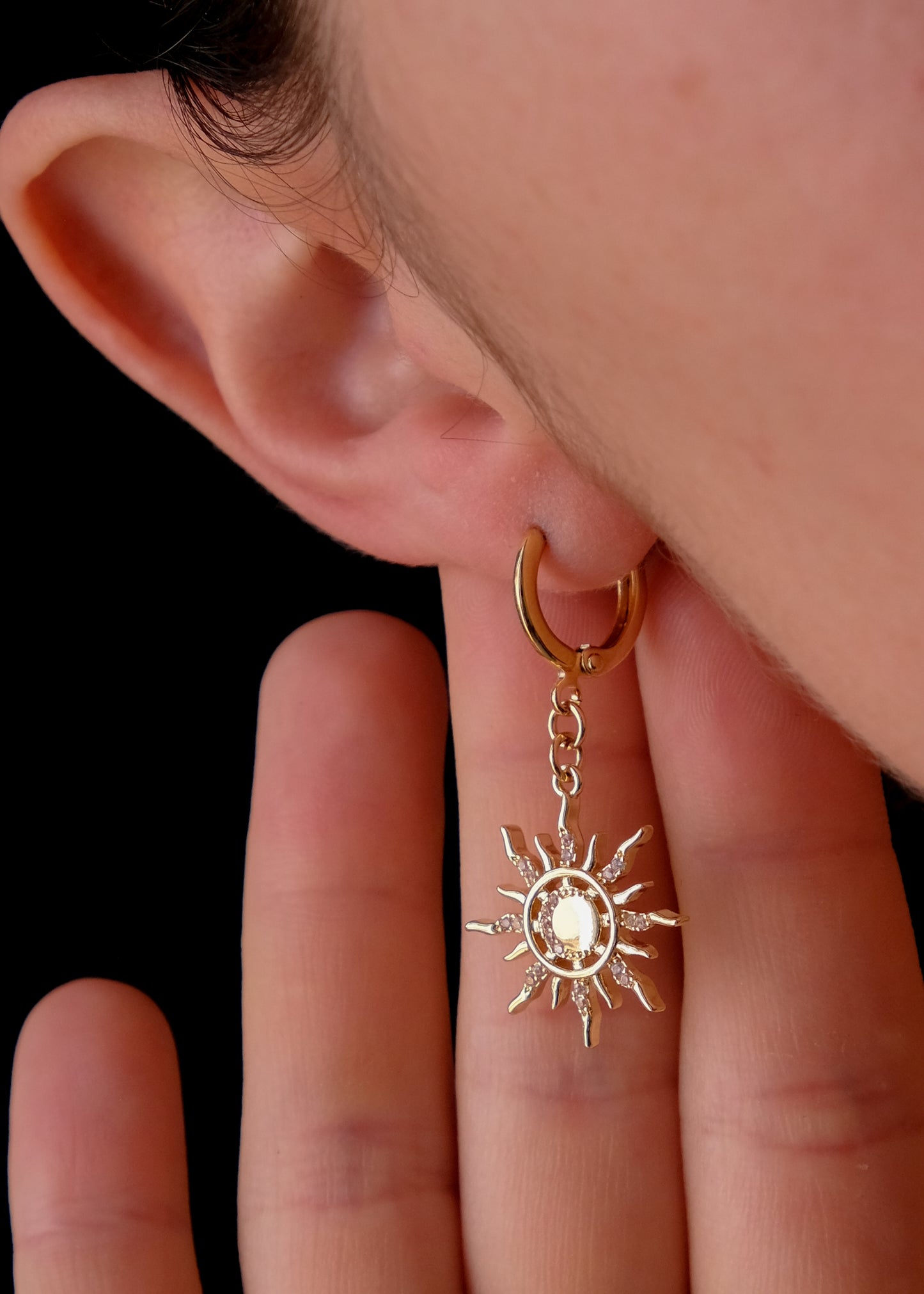 Solar Eclipse Earrings