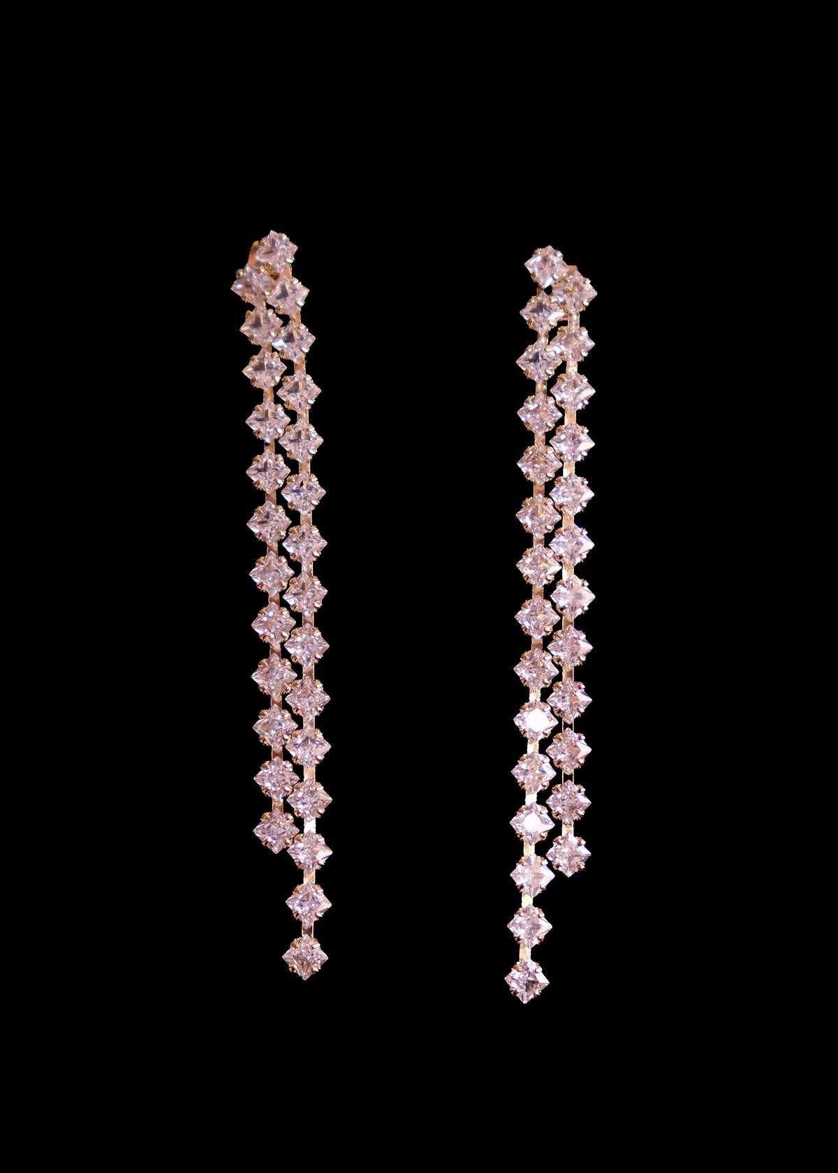 Zirconia Rain Earrings