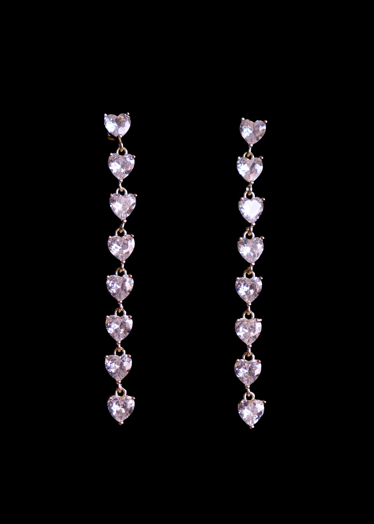 Hearts Rain Earrings