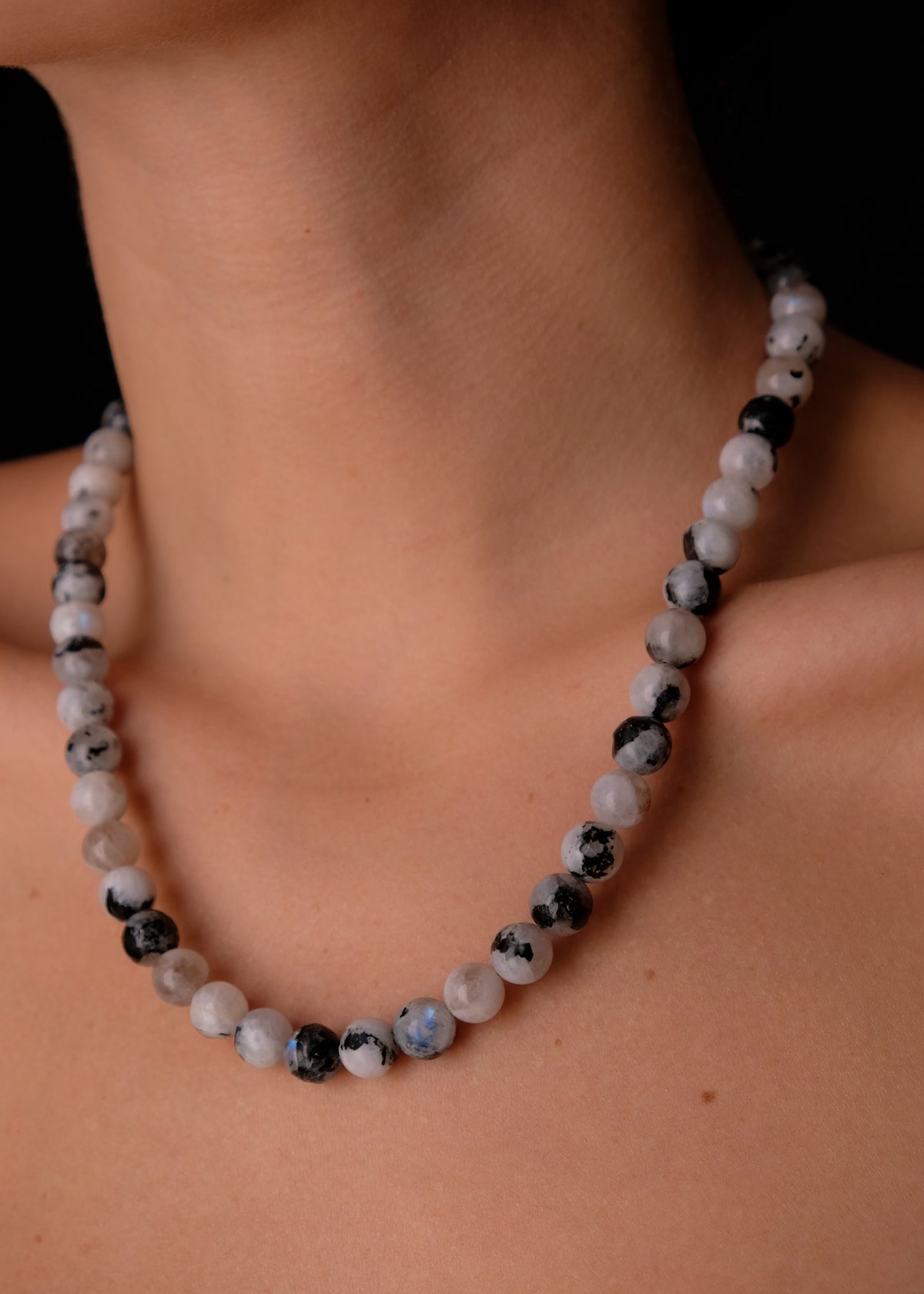 Piedra Luna collar