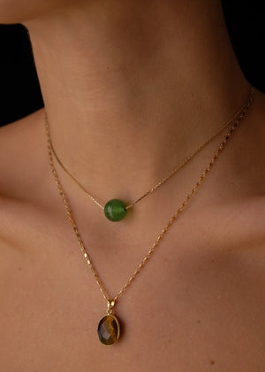 Jade and stone