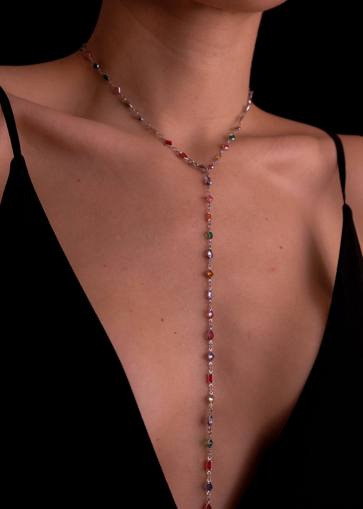 Chroma Silver Necklace 65