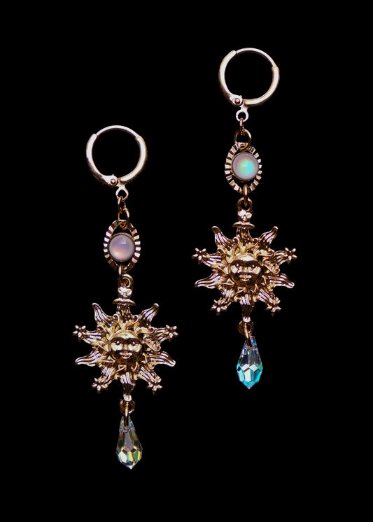 Sun • Halo Earrings