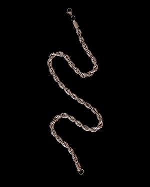 Spiral Silver chain