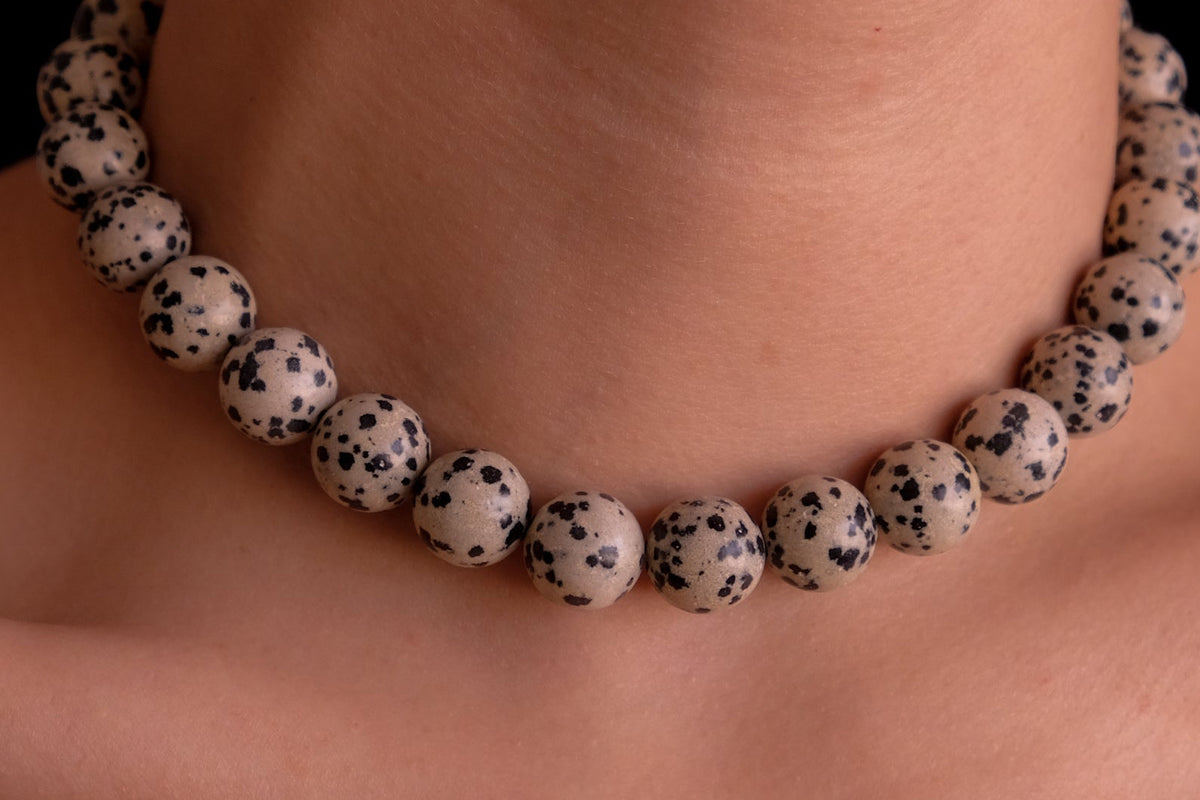 dálmata stone choker