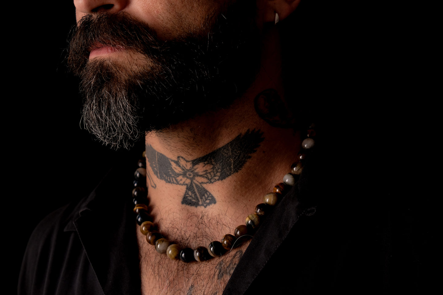 Ojo de tigre mix collar