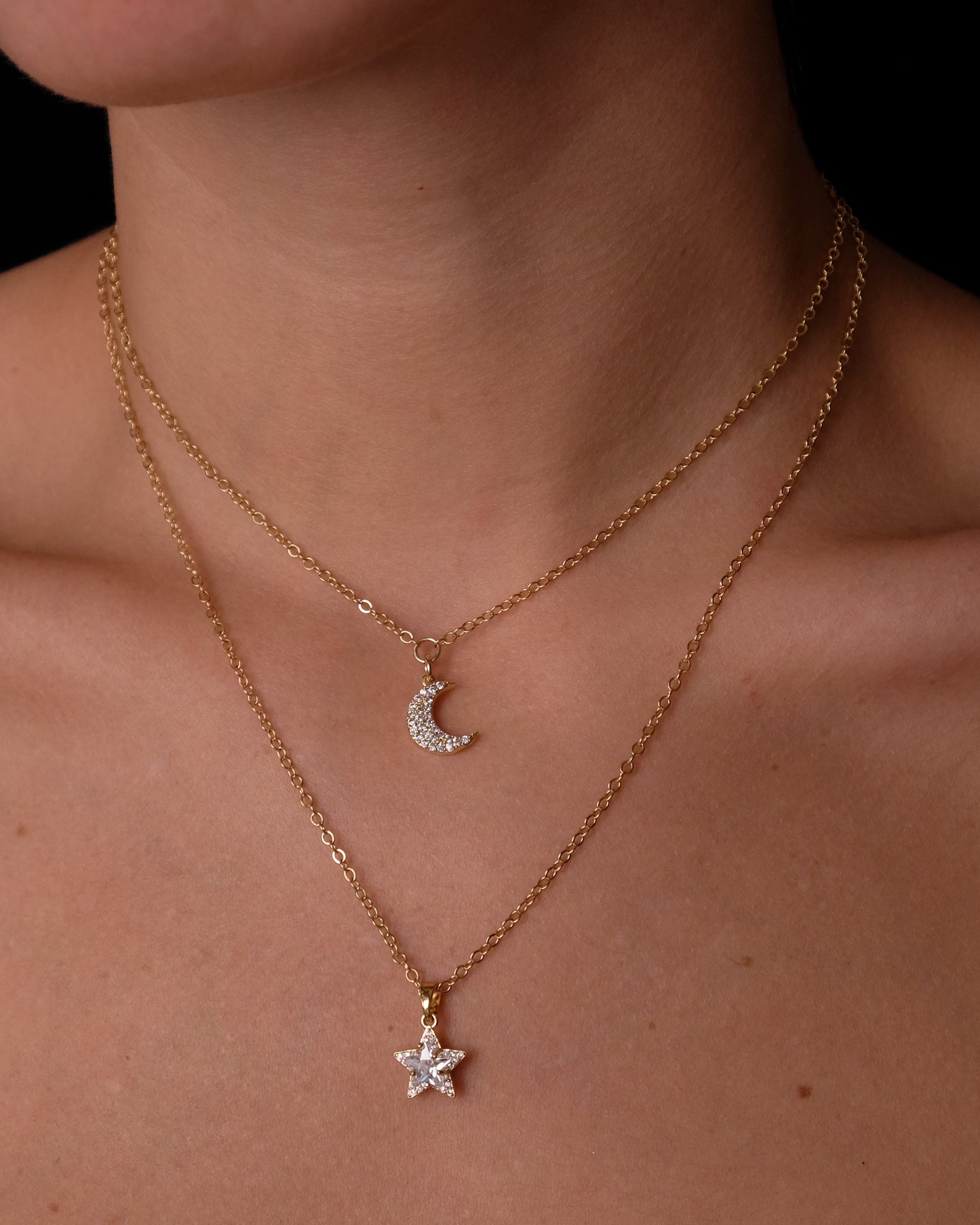 Baby moon and star set