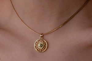 Circle sun choker