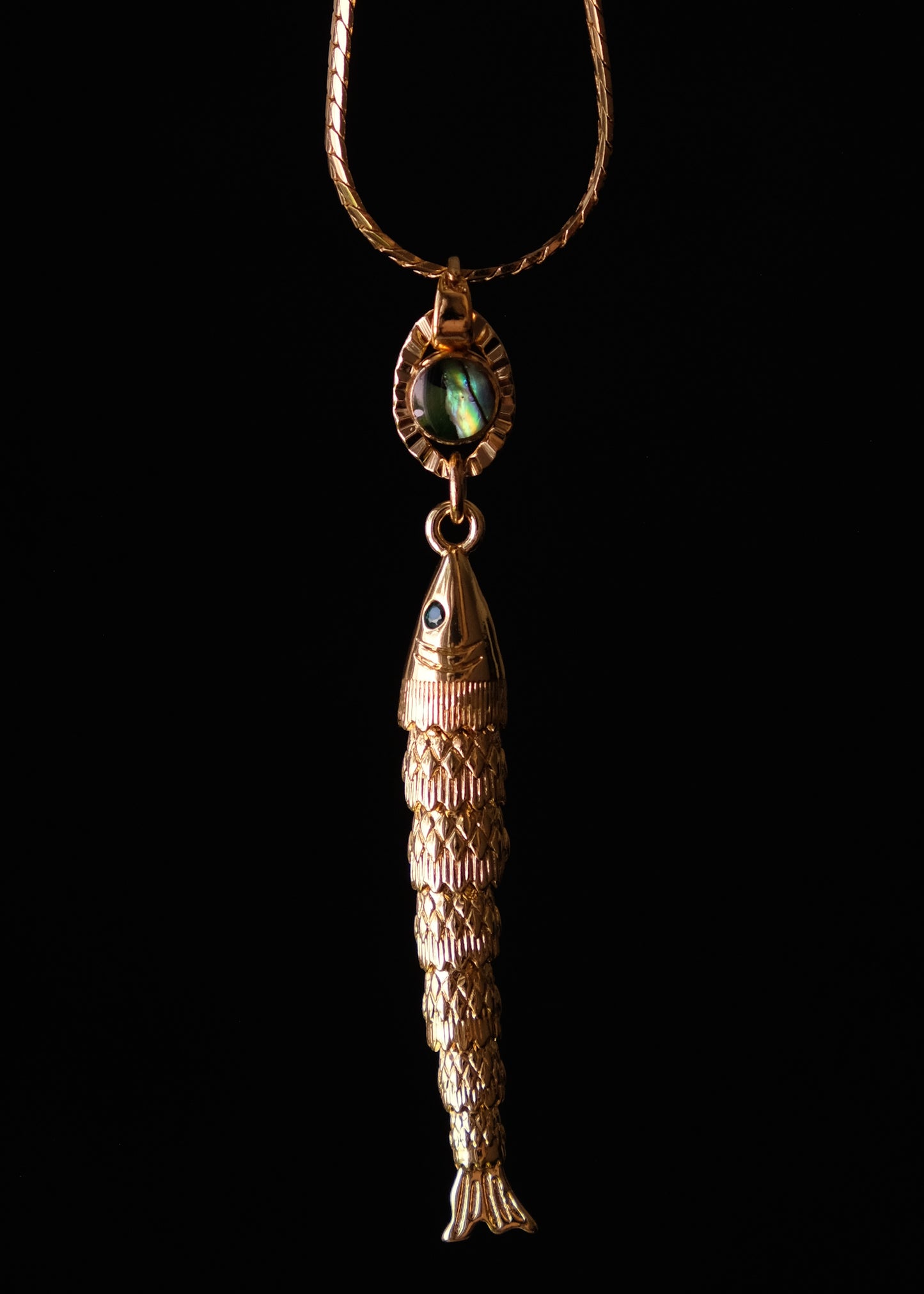 Acid Fish Necklace