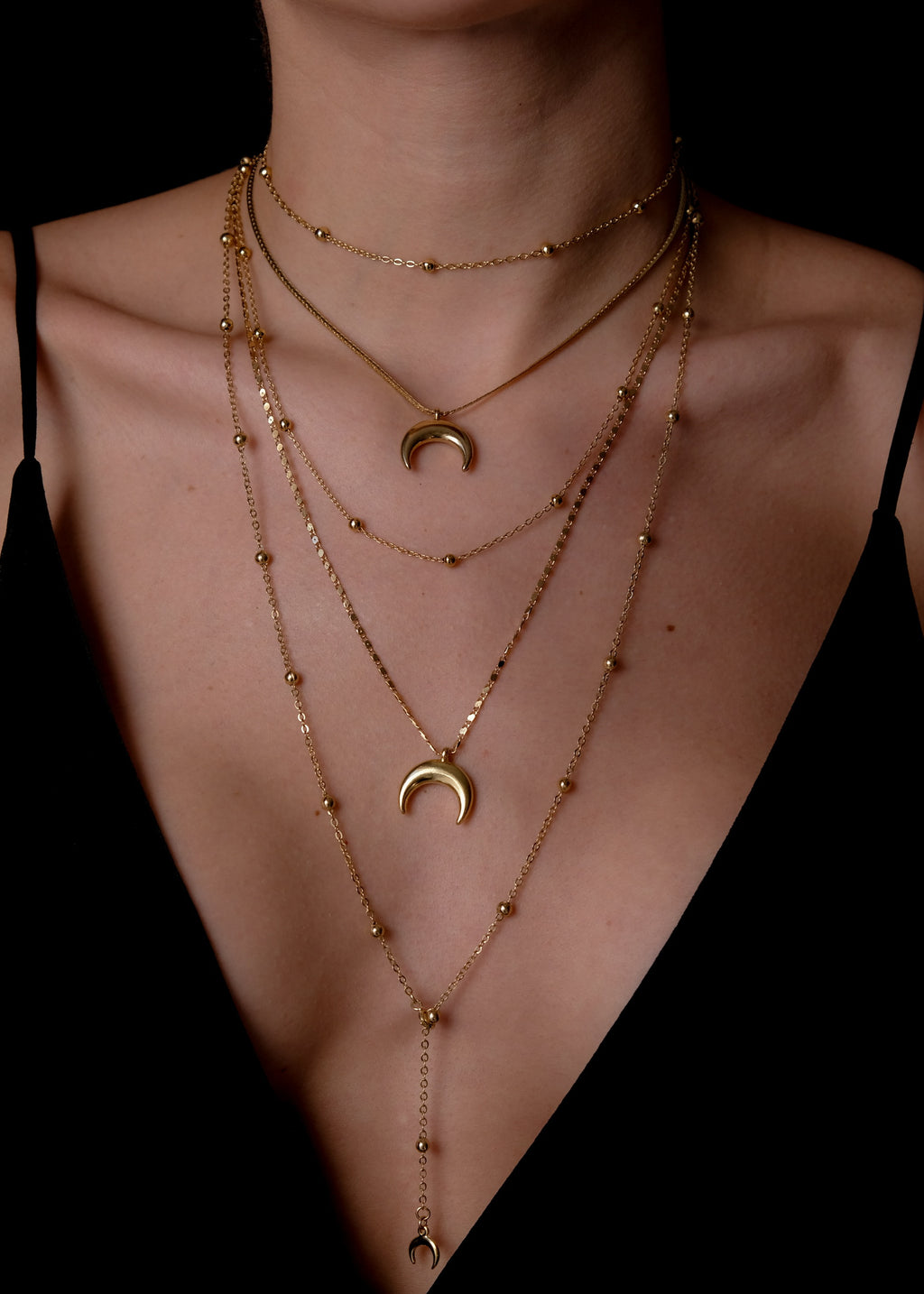 Dots and moons