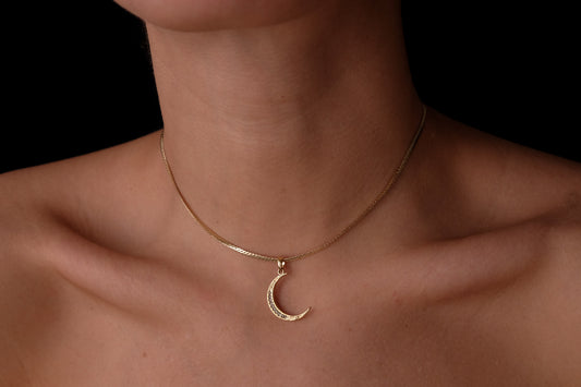 Crescent Moon choker