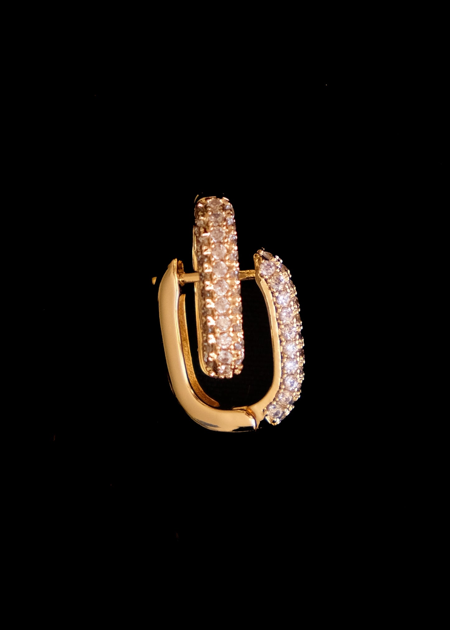 Crystal box hoops