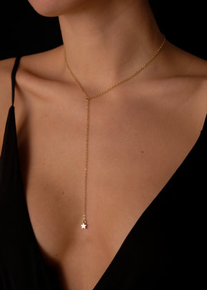 Moon and star set