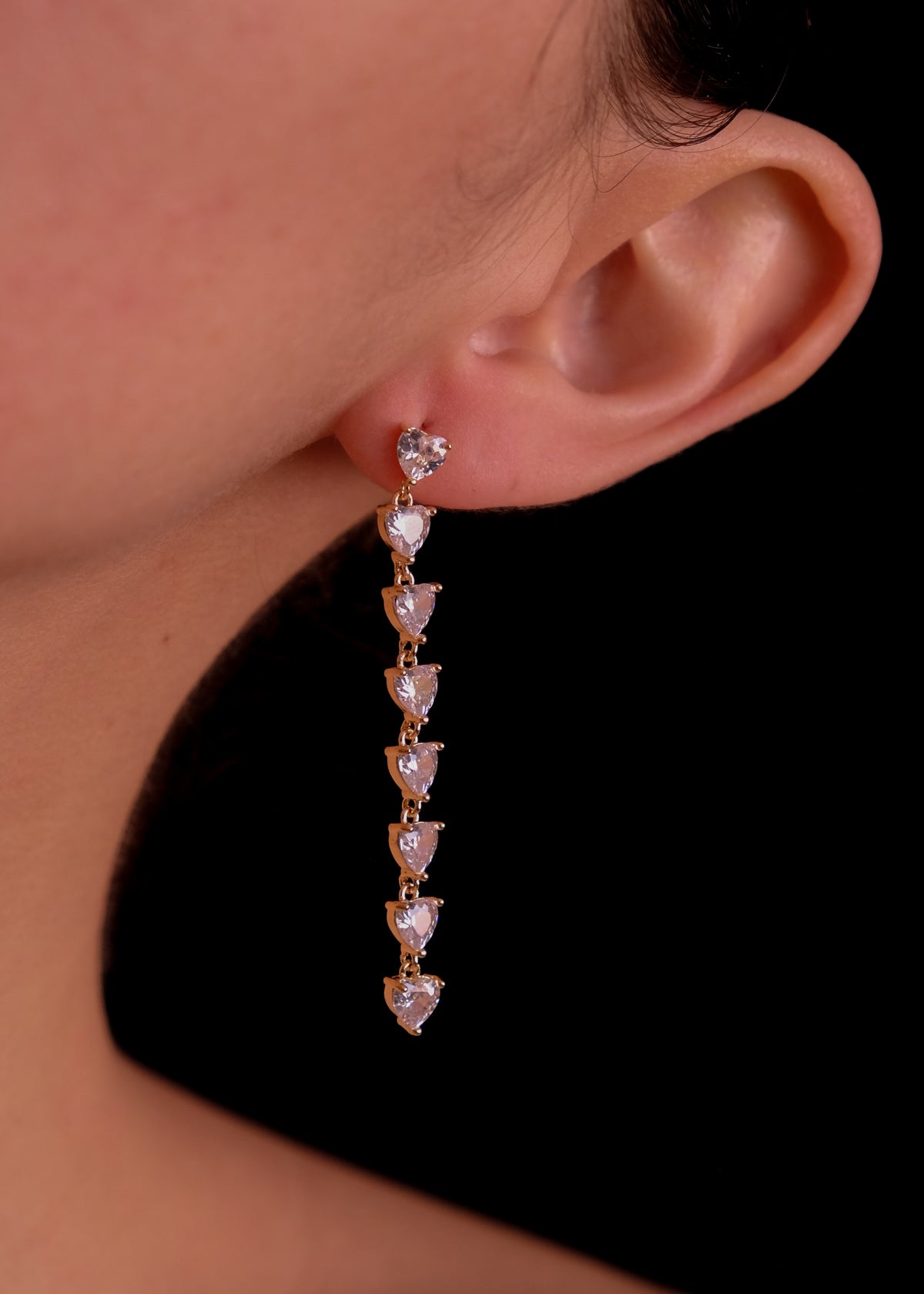 Hearts Rain Earrings