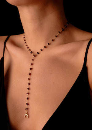 Granate 3 collares set