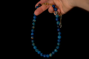 Gargantilla Blue ágata