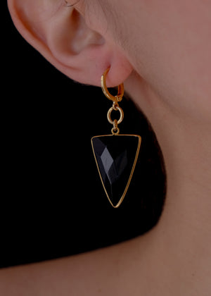 Onix earrings