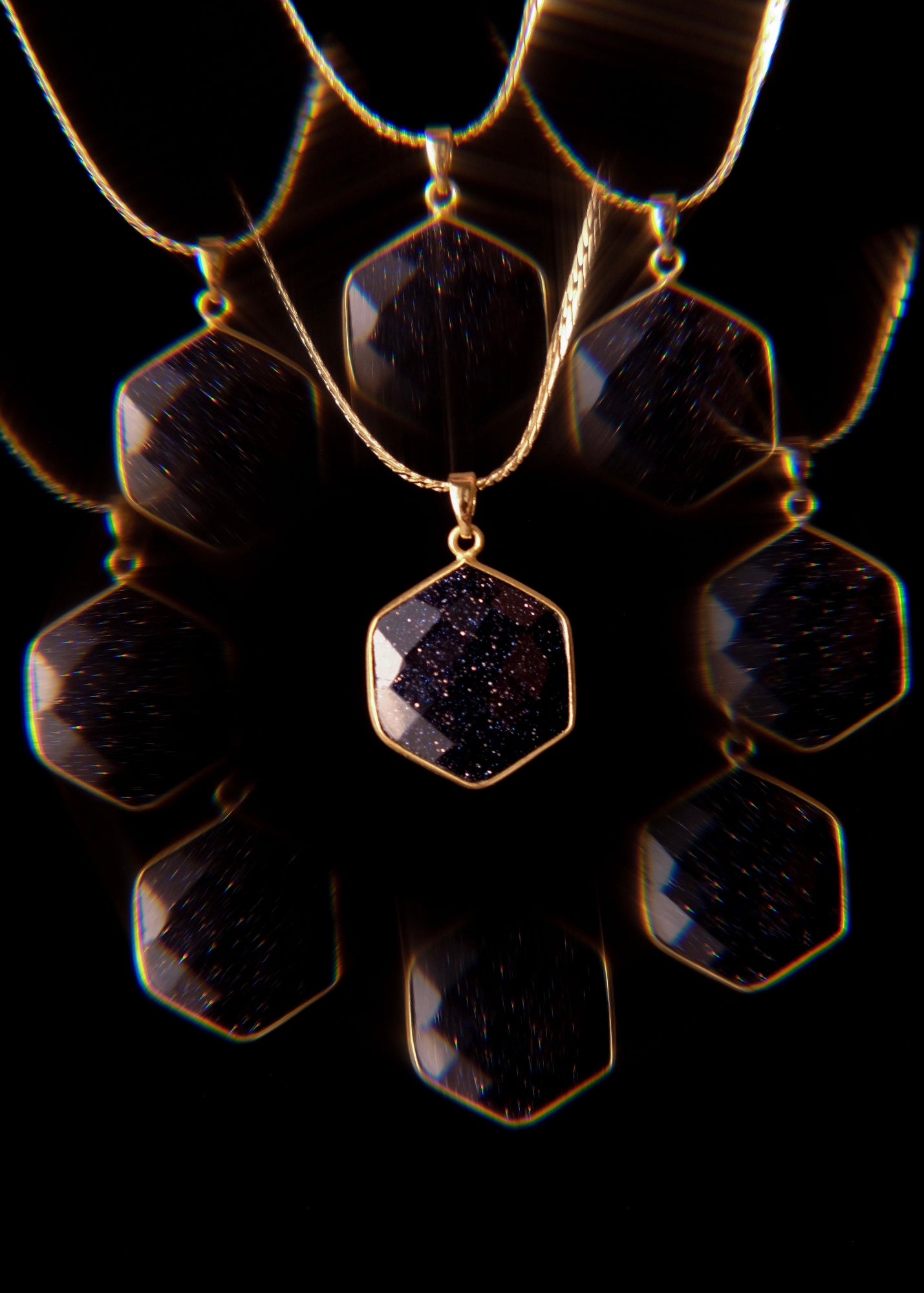 aventurine hexagon