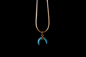 turquoise moon choker