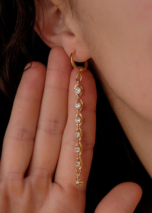 crystal earrings