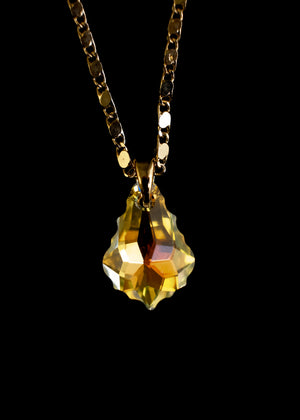 Crystal drop