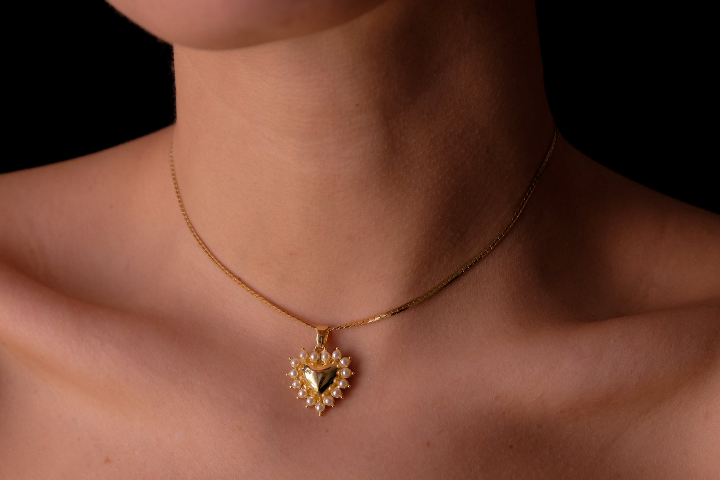 Sun Heart Choker