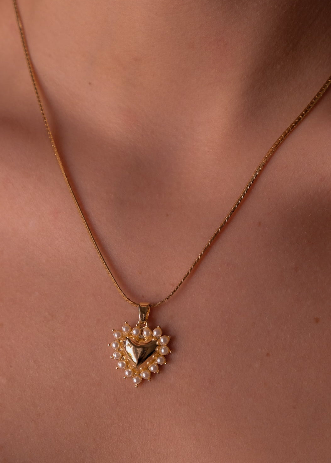 Sun Heart Necklace