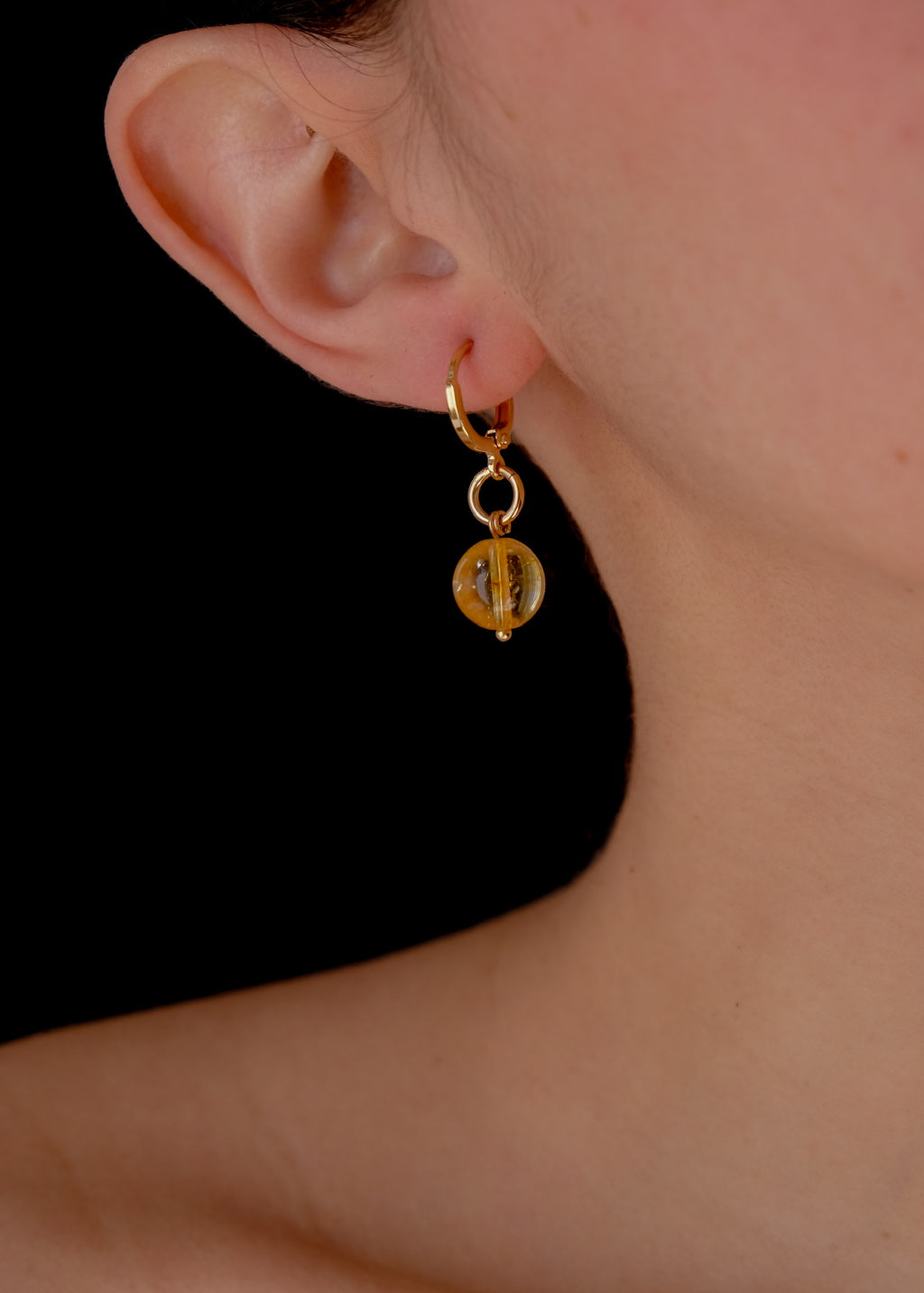 citrine earrings