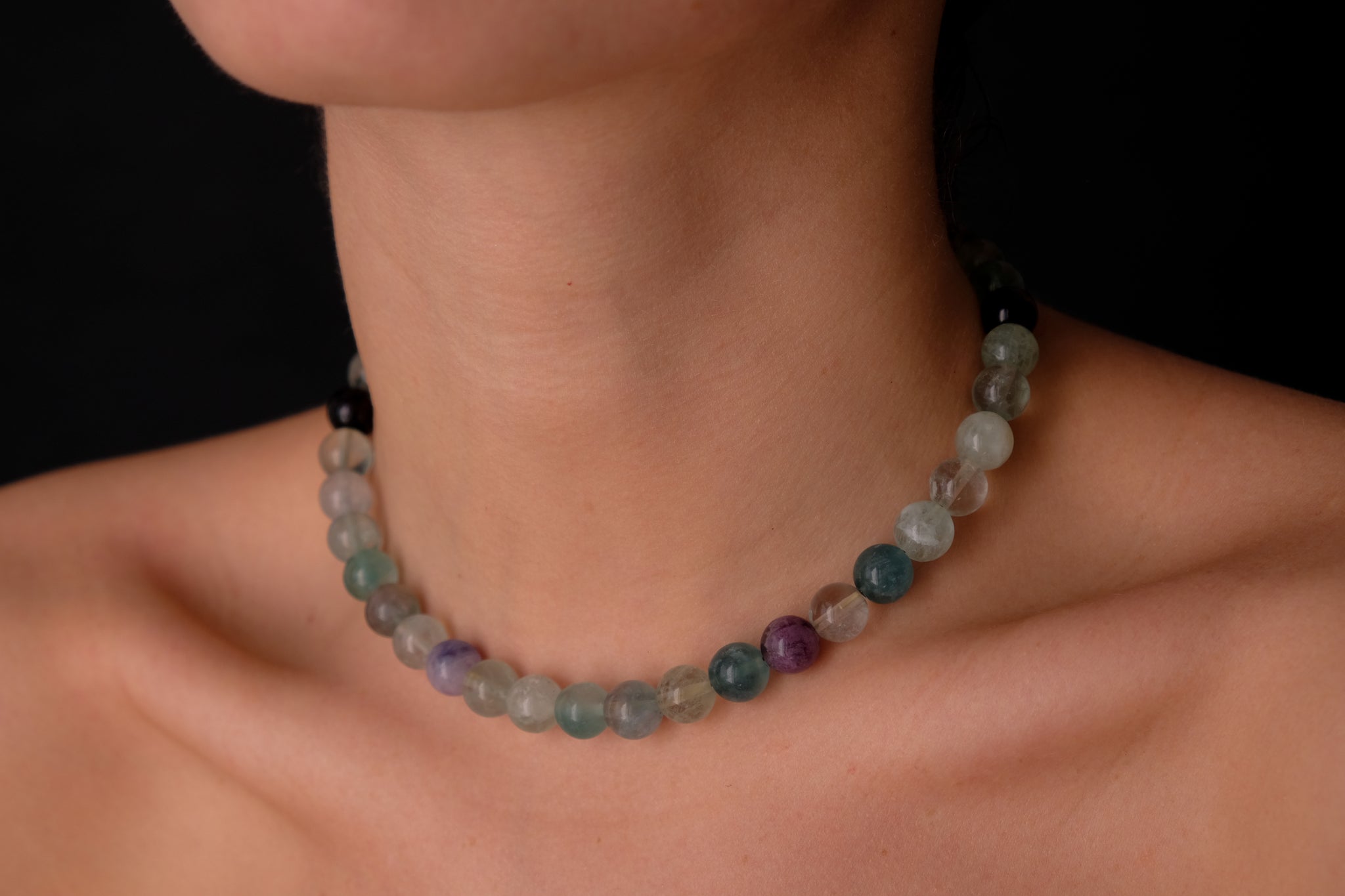 Fluorite choker
