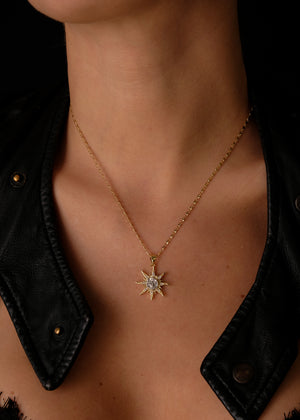 Spinning Sun necklace