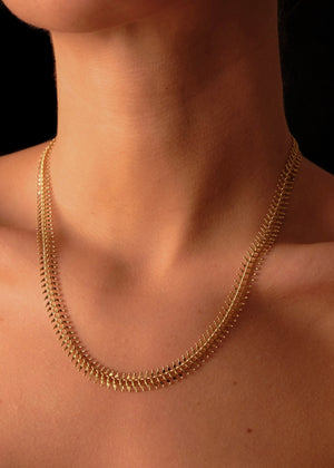 Medusa necklace