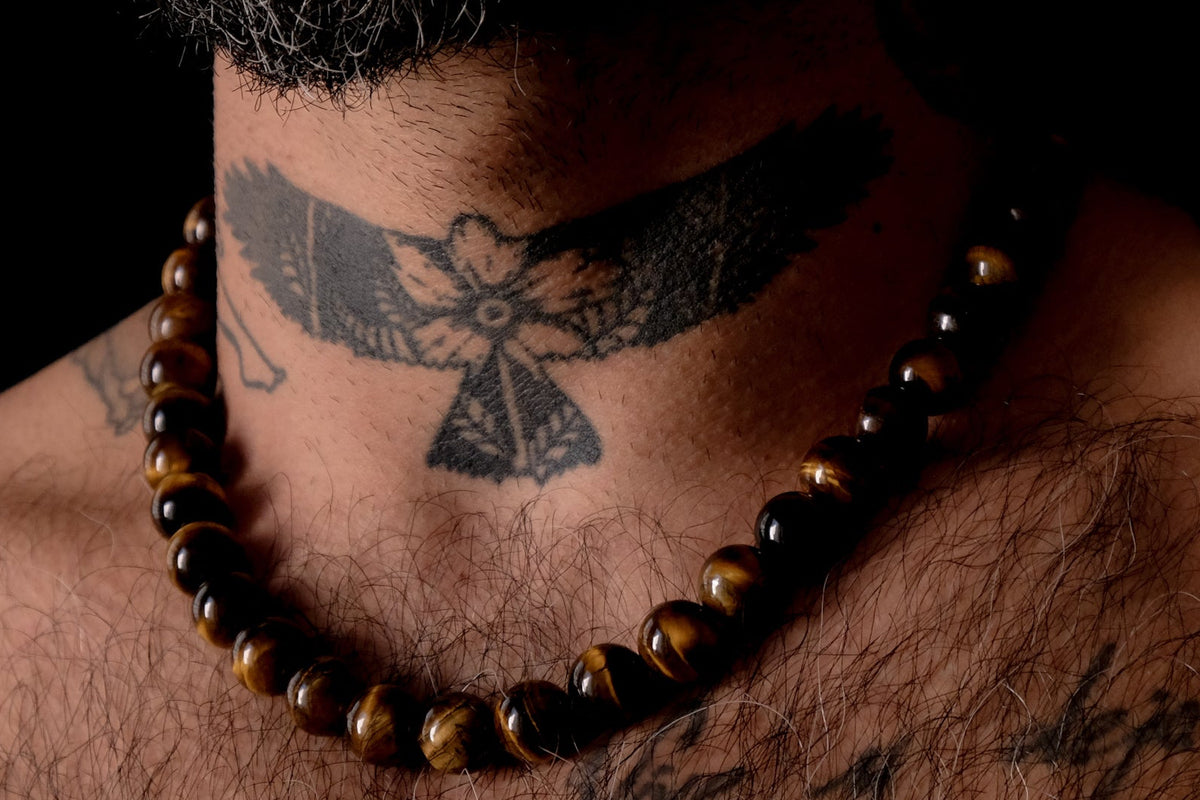 Ojo de tigre collar