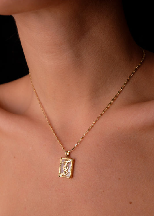 Fortune teller necklace