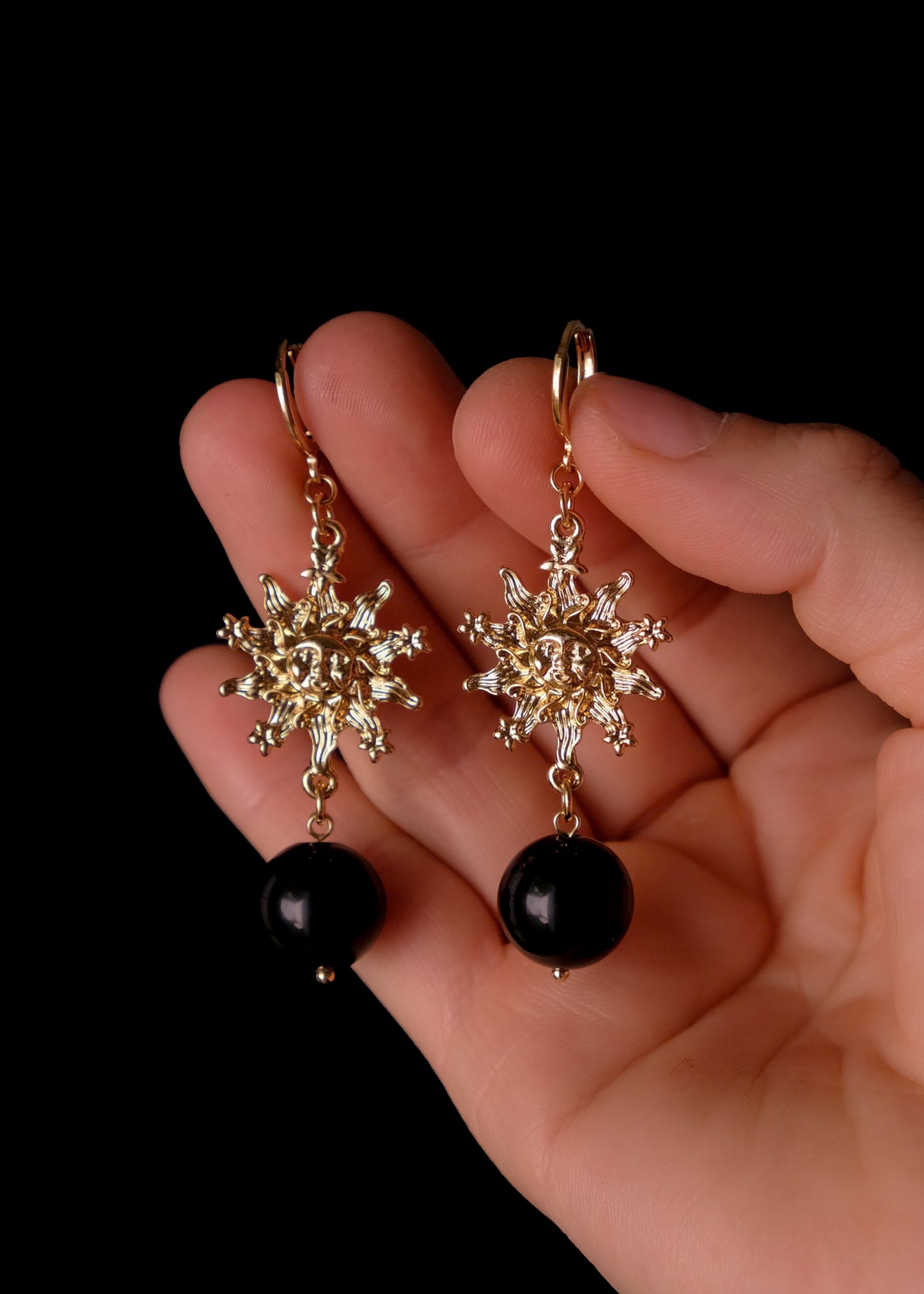 Sun • Void Earrings