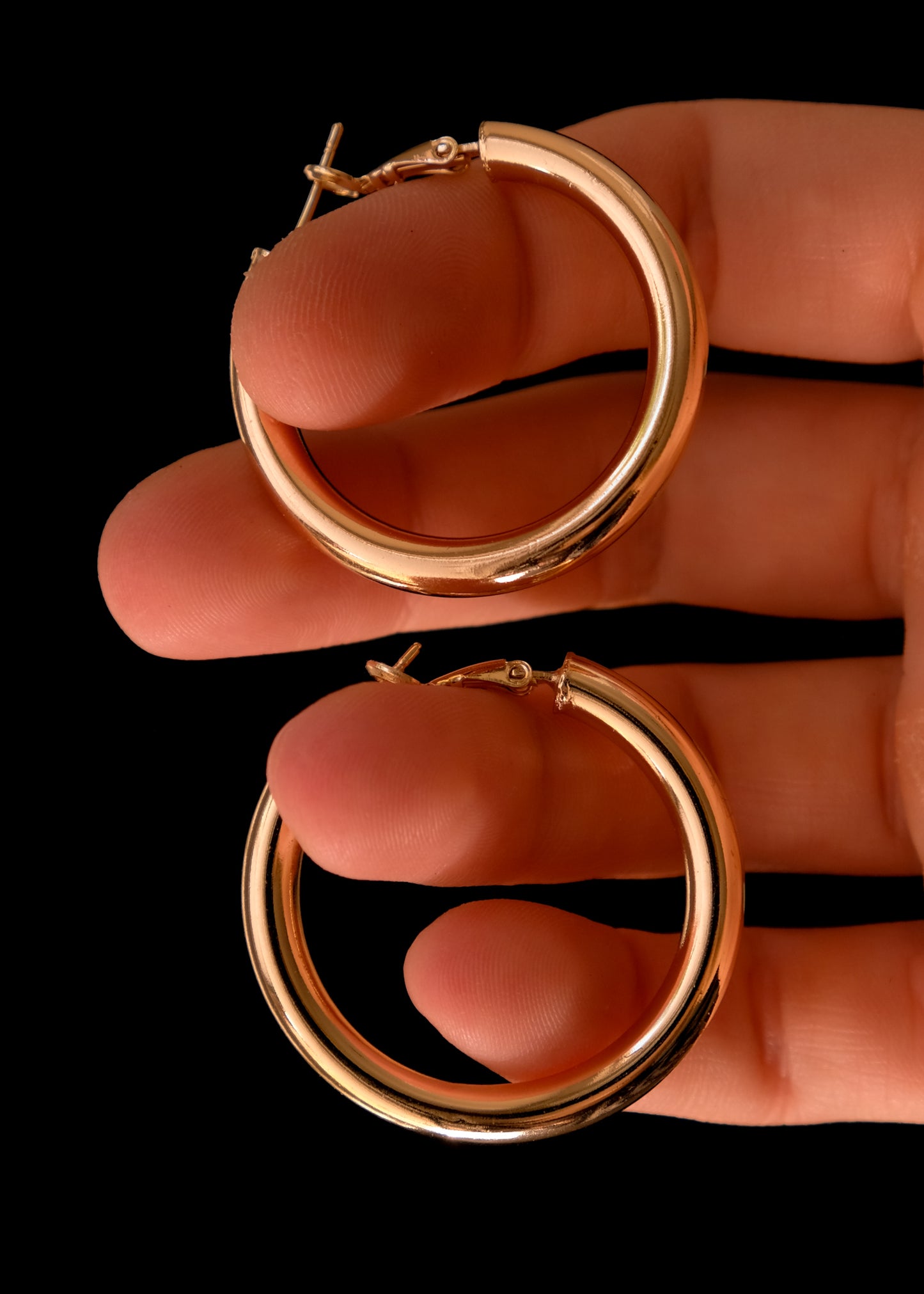 Gold hoops