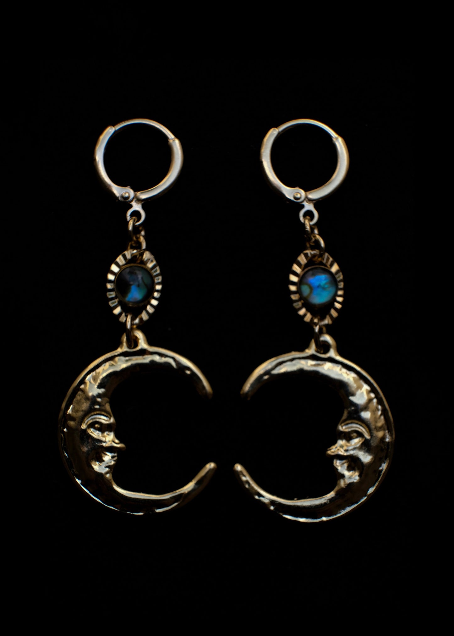 Moon • Acid Earrings