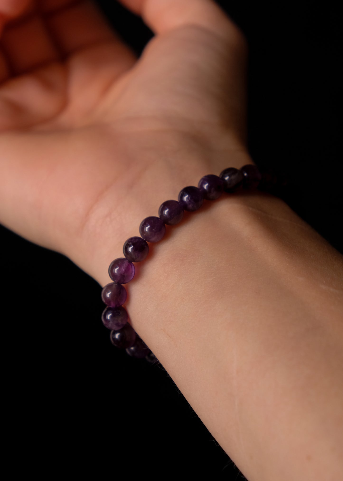 Amethyst bracelet