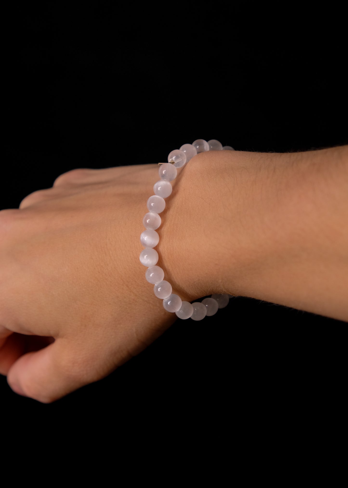Selenite bracelet
